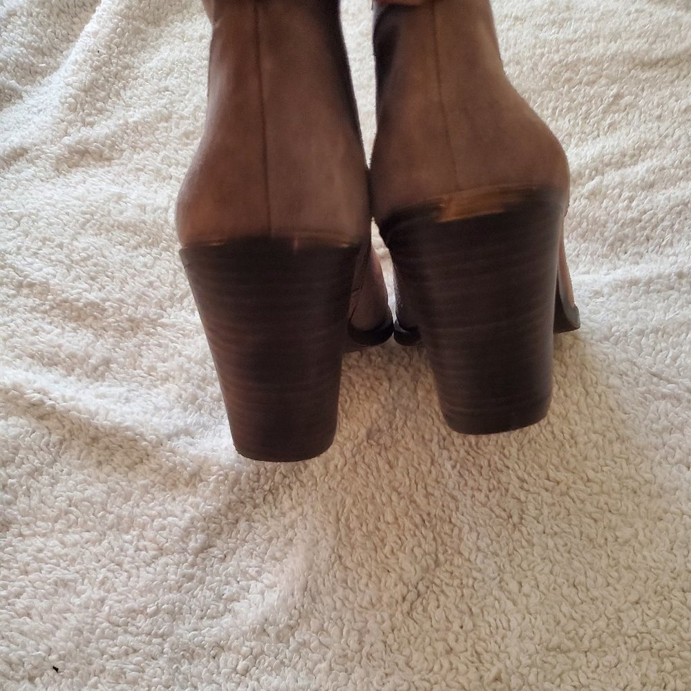 Lucky Brand Ankle Boots sz 9.5 - Picture 4 of 7